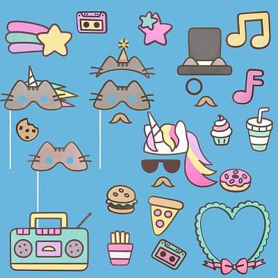 Sada Pusheen Party Photo Booth